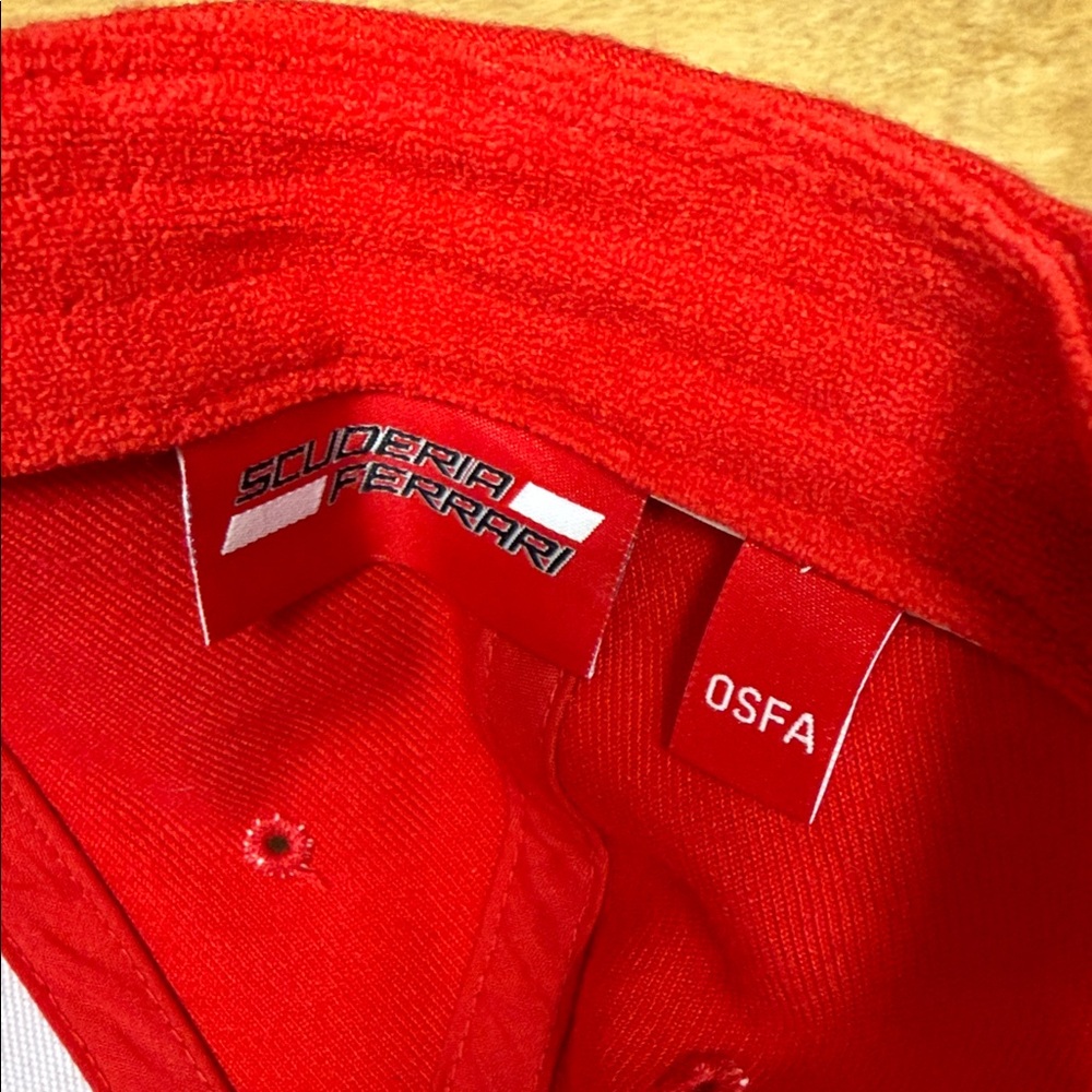 Ferrari Red Logo Cap - Picture 3 of 4